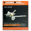 Voyager Model PE35326 WWII US 105mm Howitzer M2A1 For DRAGON 6499 1/35